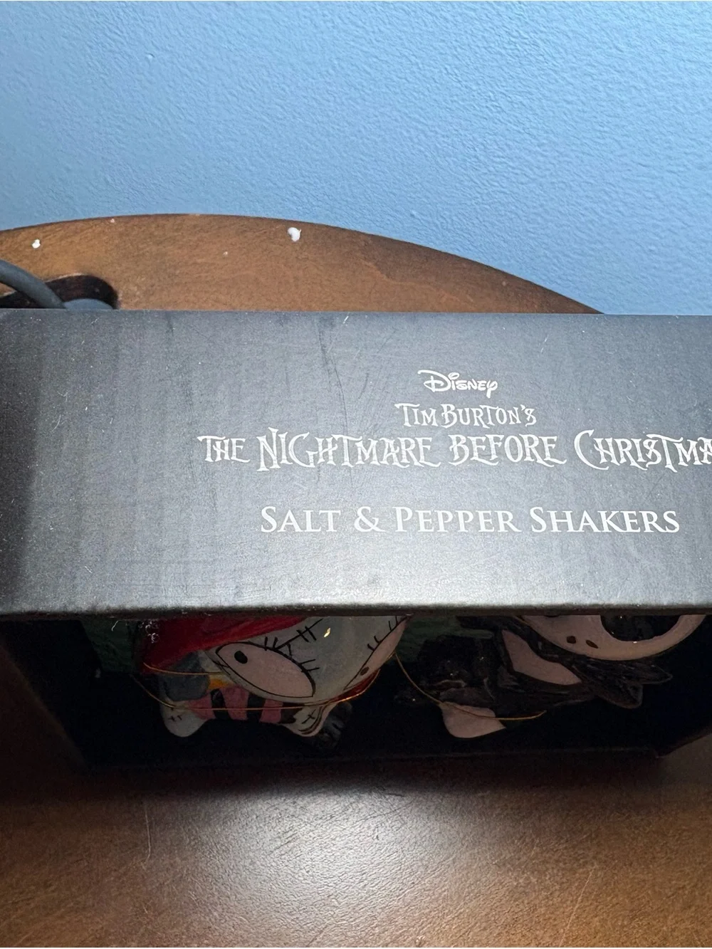 Disney Hand-Painted Sally & Jack Salt & Pepper Shakers